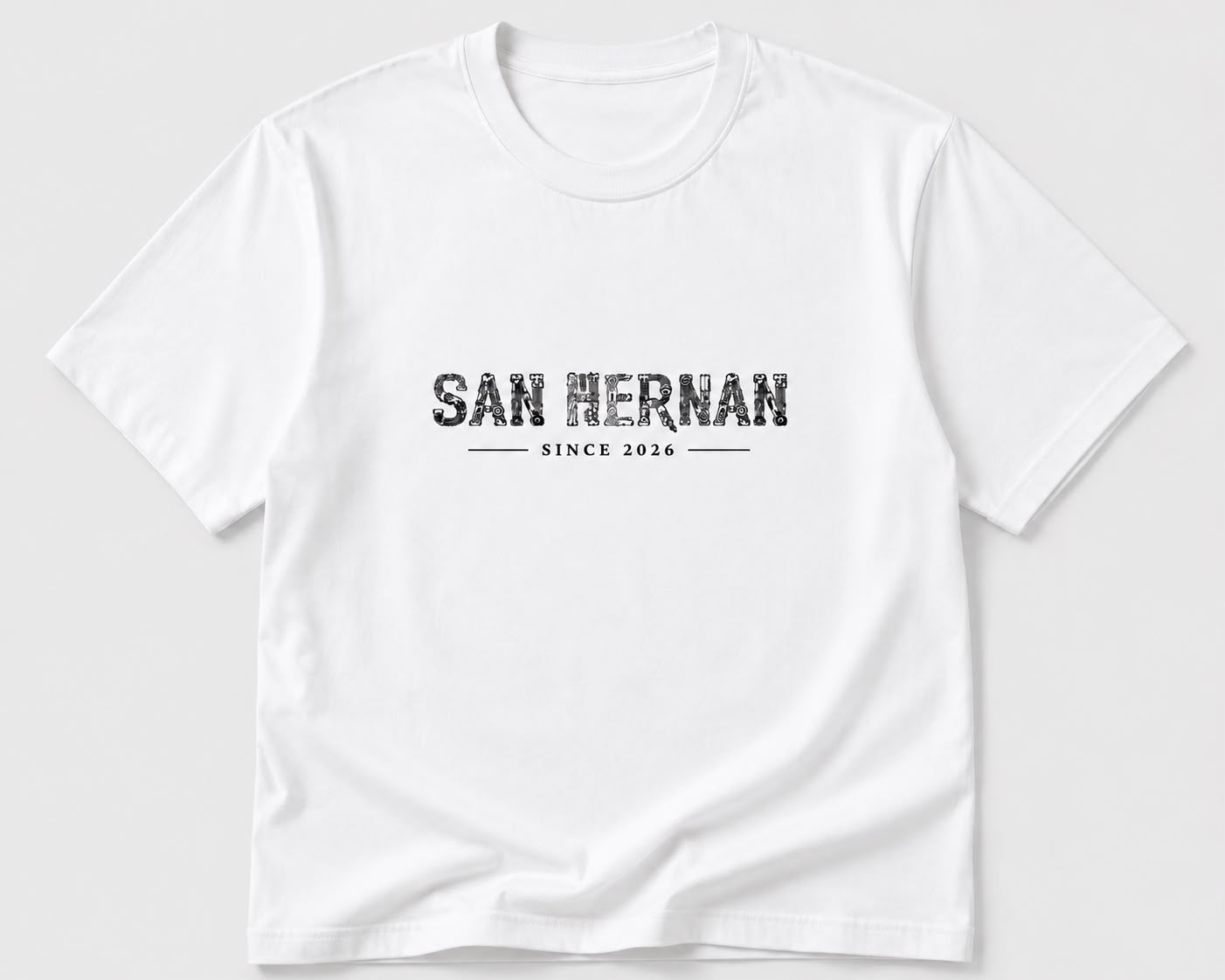 CAMISETA PREMIUM GRINGA BRANCO SAN HERNAN