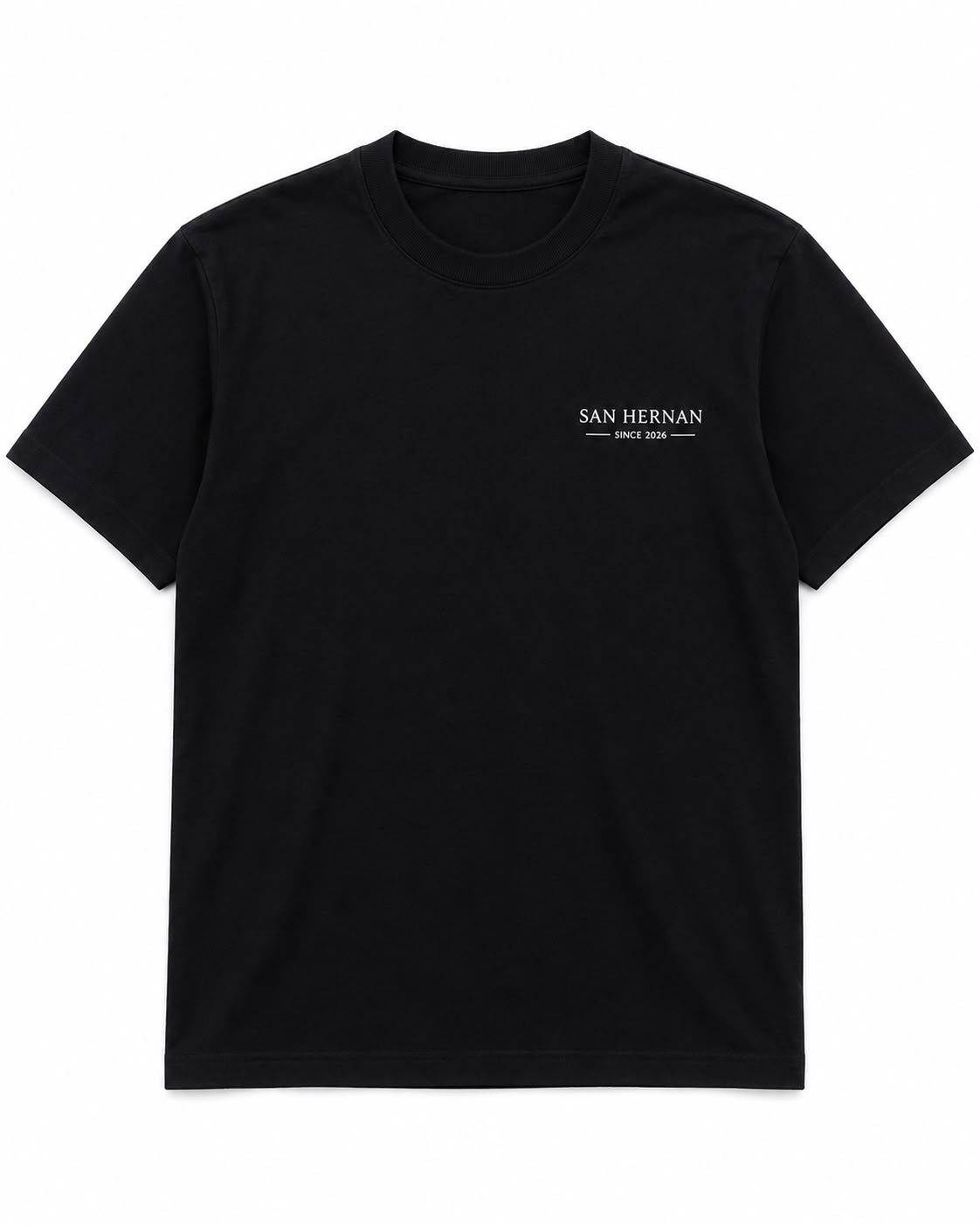 CAMISETA PREMIUM PRETA SAN HERNAN