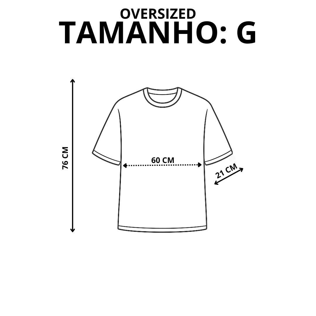 CAMISETA OVERSIZED SUEDINE PREMIUM