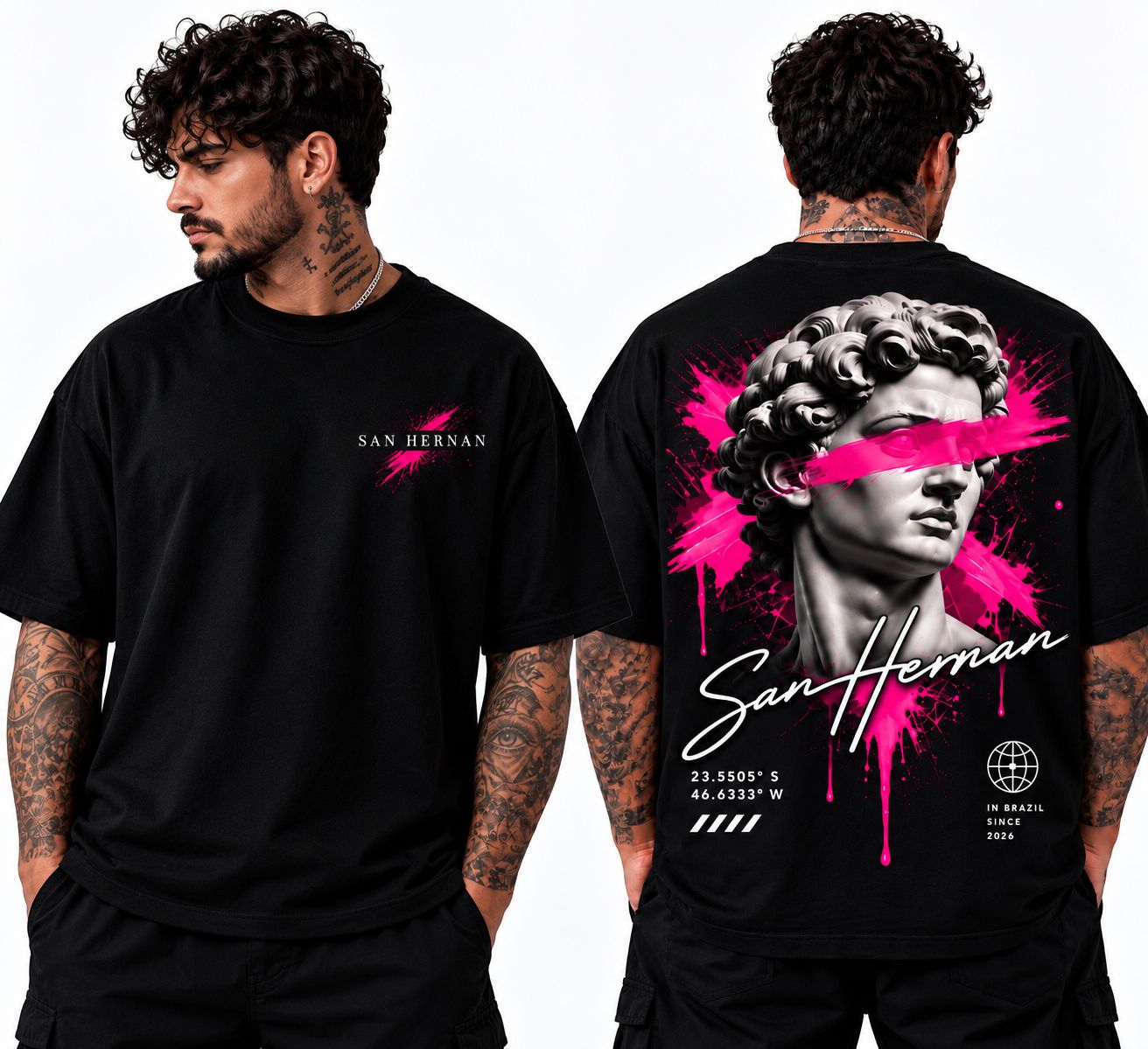 OVER PREMIUM ICONIC PRETO SAN HERNAN