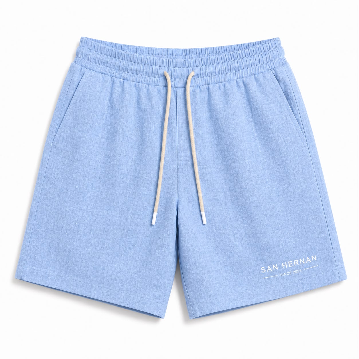 SHORT LINHO SAN HERNAN AZUL CLARO