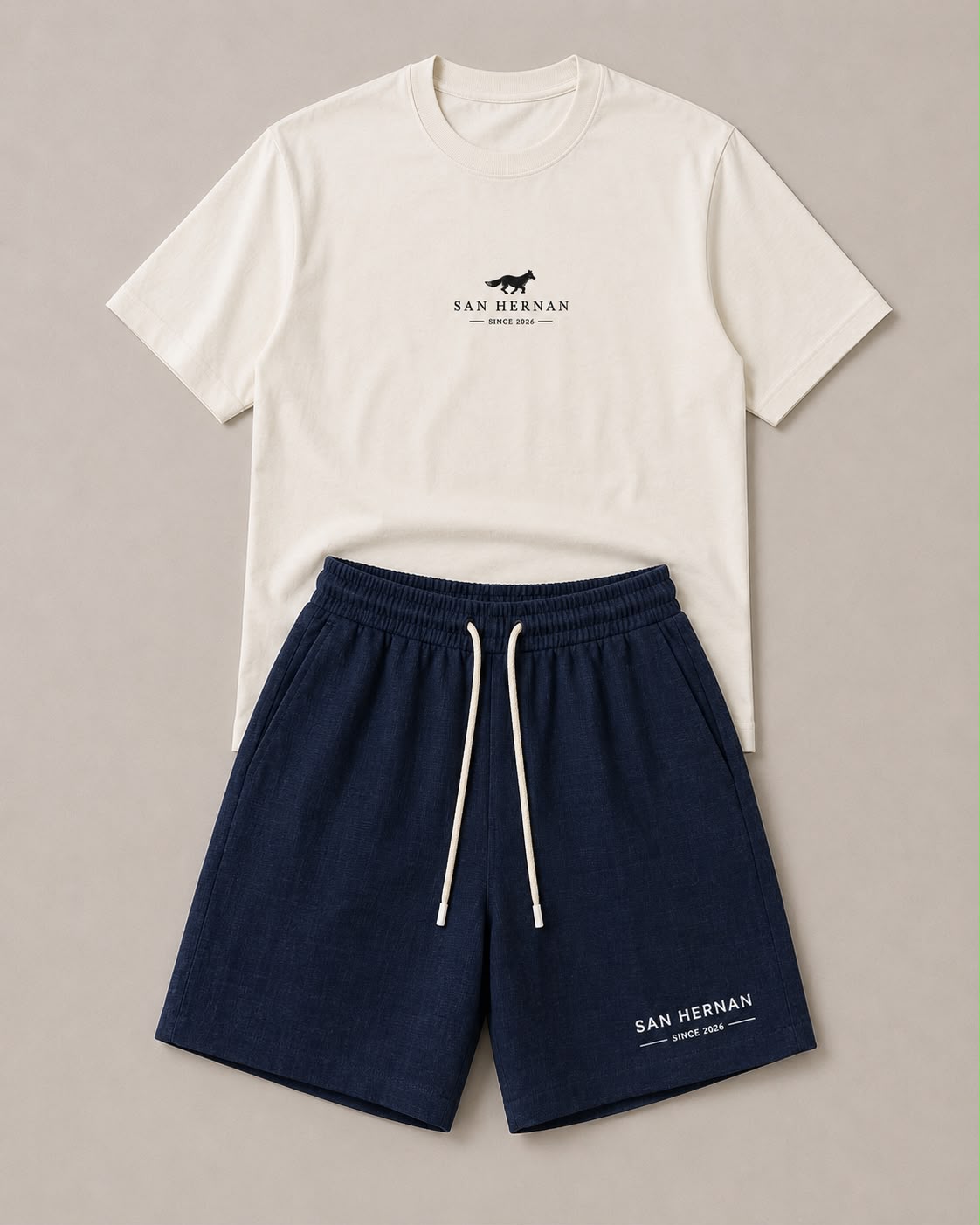 SHORT LINHO SAN HERNAN AZUL MARINHO