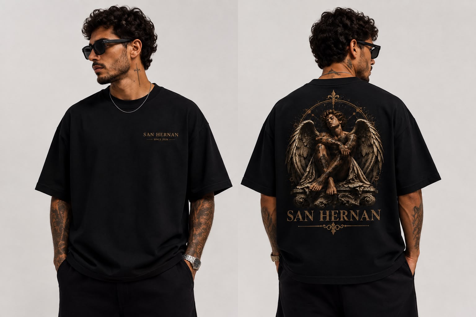 OVER PREMIUM  ANJO TATUADO SAN HERNAN BLACK