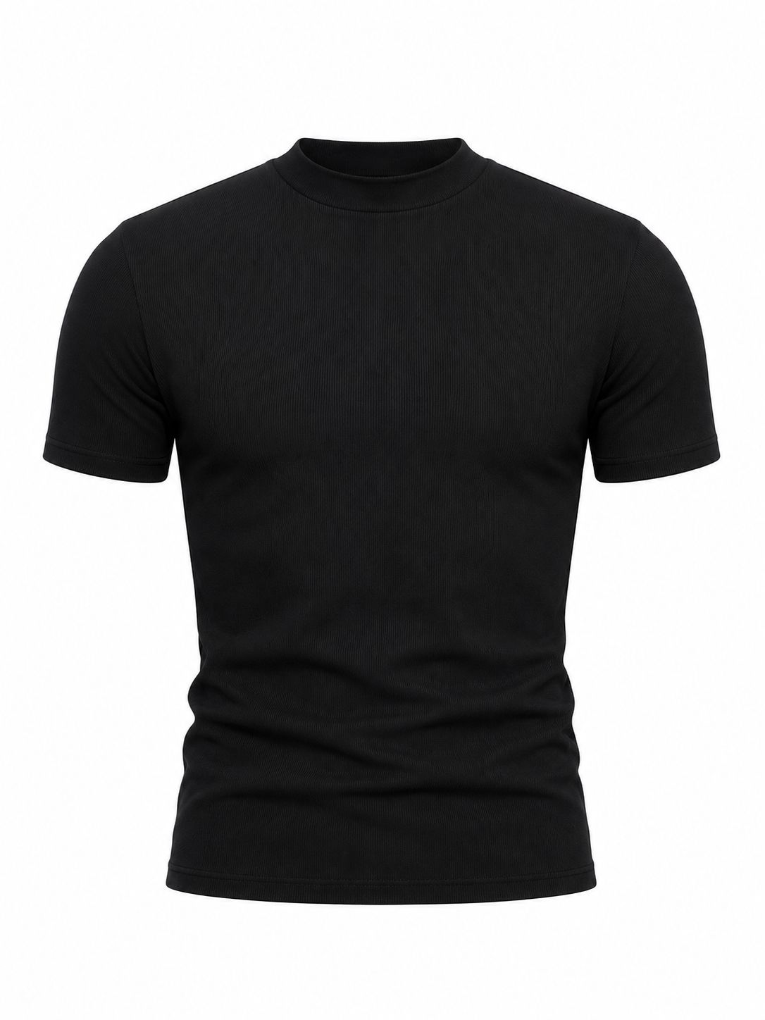 CAMISETA SLIM CANELADA AMERICANA