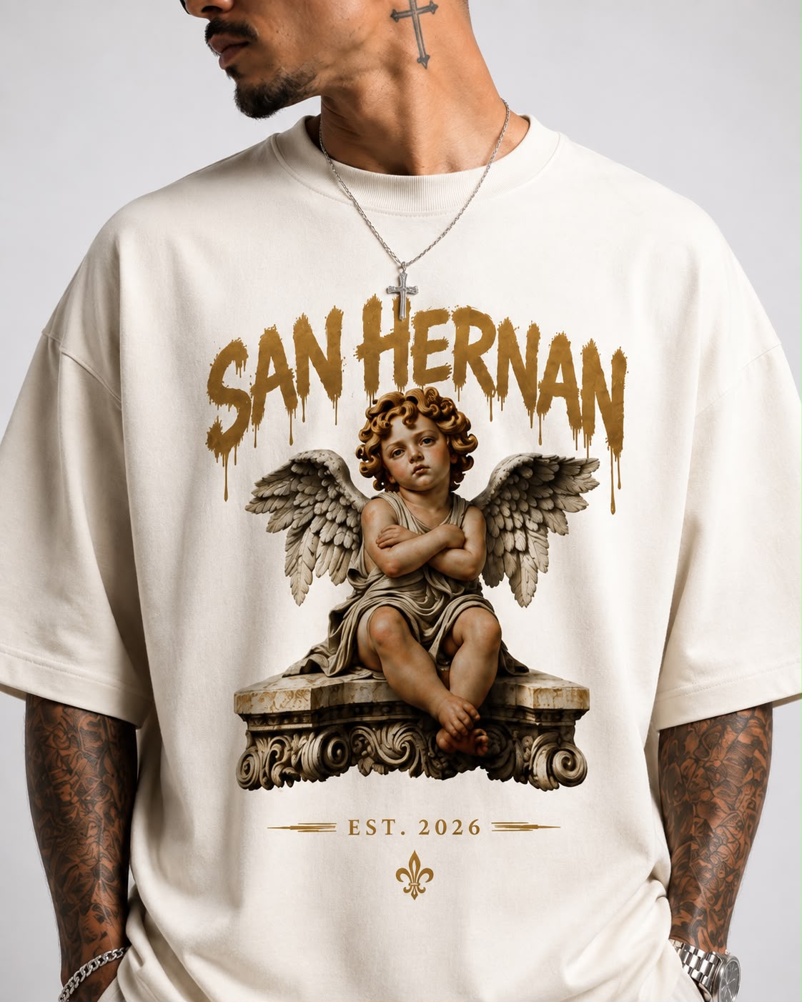 OVER PREMIUM  ANGEL TATUADO SAN HERNAN