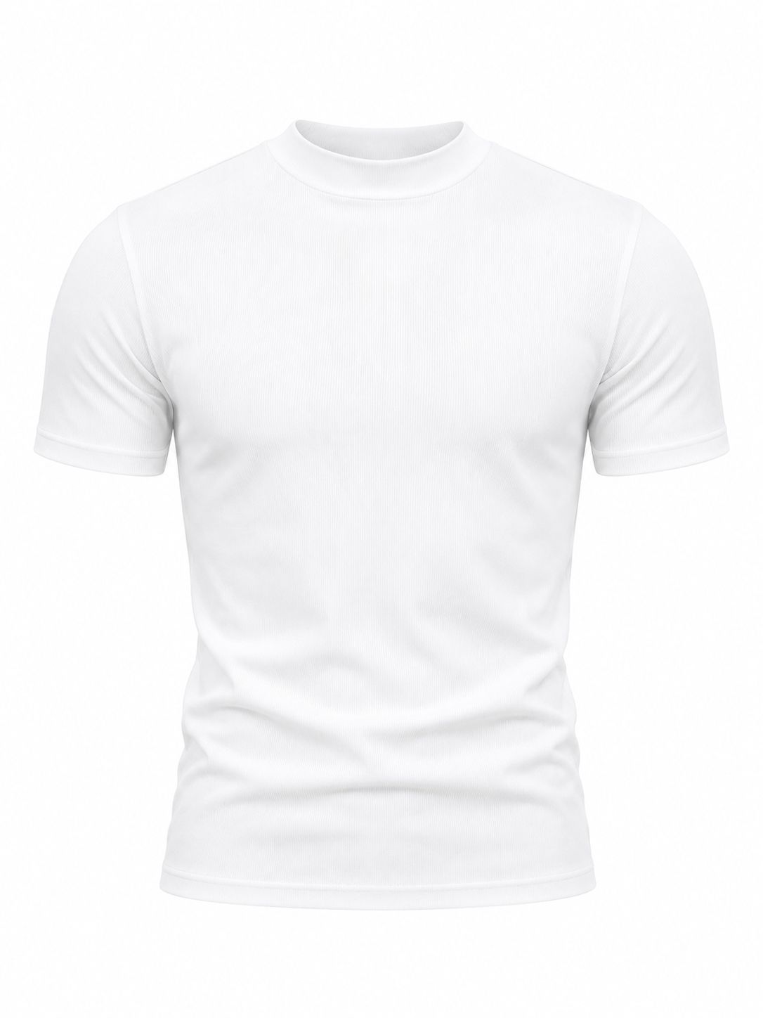 CAMISETA SLIM CANELADA AMERICANA